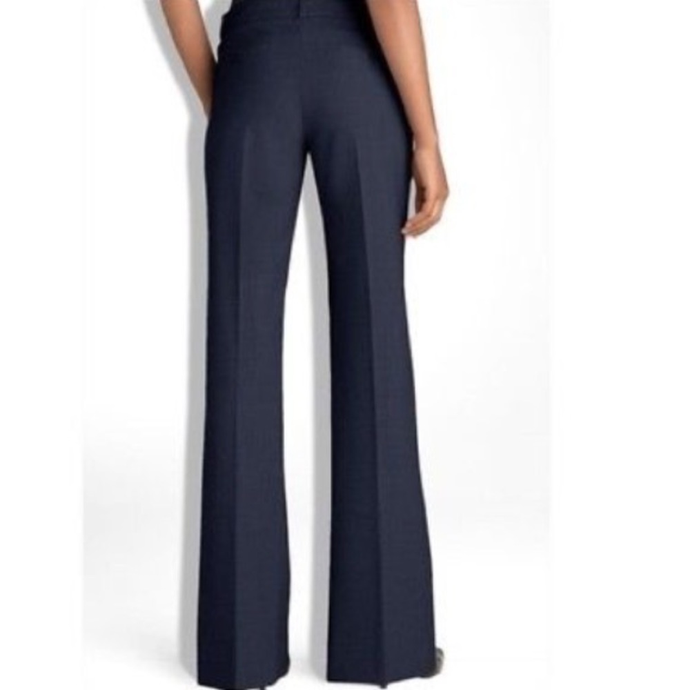 Theory indigo (navy) Max C wool stretch trousers size 2